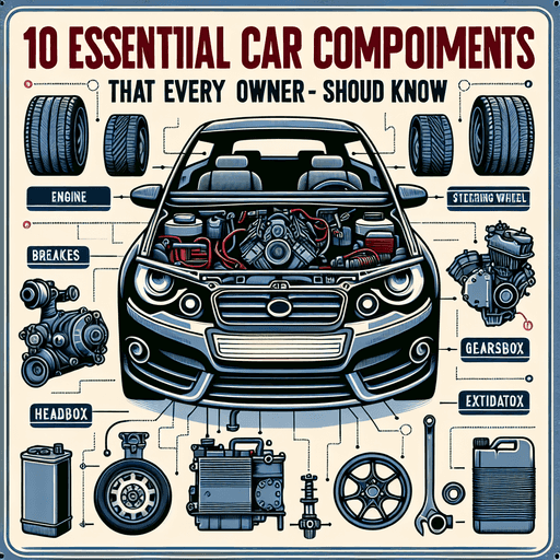 10 Komponen Utama Mobil yang Wajib Diketahui Setiap Pemilik